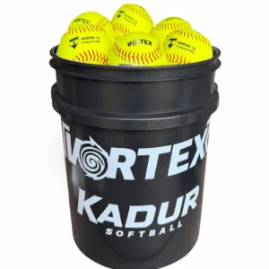 Pelota Kadur Fastpitch PRO (x 18) + Balde GRATIS