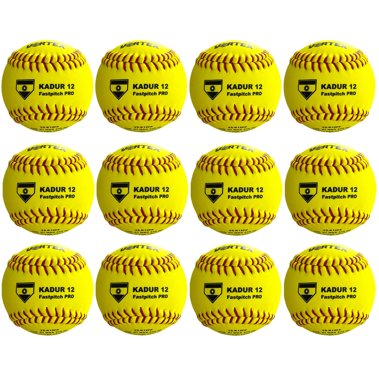 Pelota Kadur Fastpitch PRO (x 18) + Balde GRATIS - Imagen 2