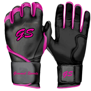 GUANTES DE BATEO GS-PRO / NEGRO-ROSA