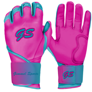 GUANTES DE BATEO GS-PRO / ROSA-CELESTE-DEGRADE